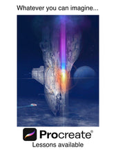 Load image into Gallery viewer, Digital Art Class : Intro to Procreate Illustration w/RJ Gowdie
