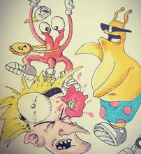 Load image into Gallery viewer, Cartooning 101 w/Peter Graphic
