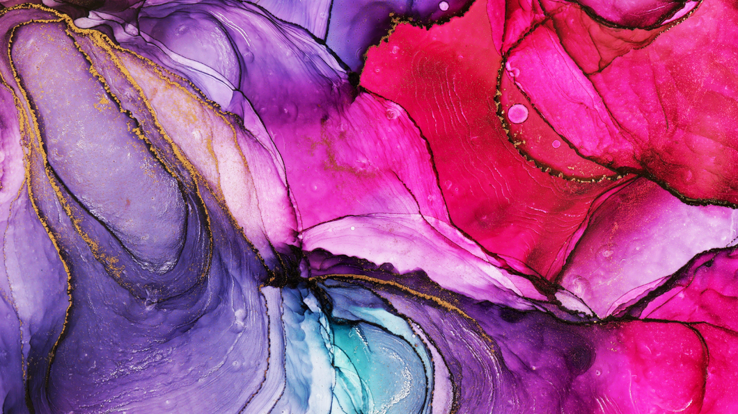 Abstract Alcohol Inks Art