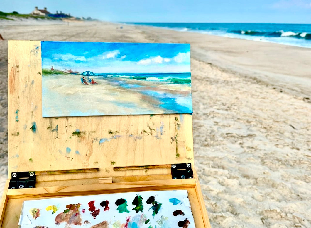 Plein Air Painting at the Ocean Workshop