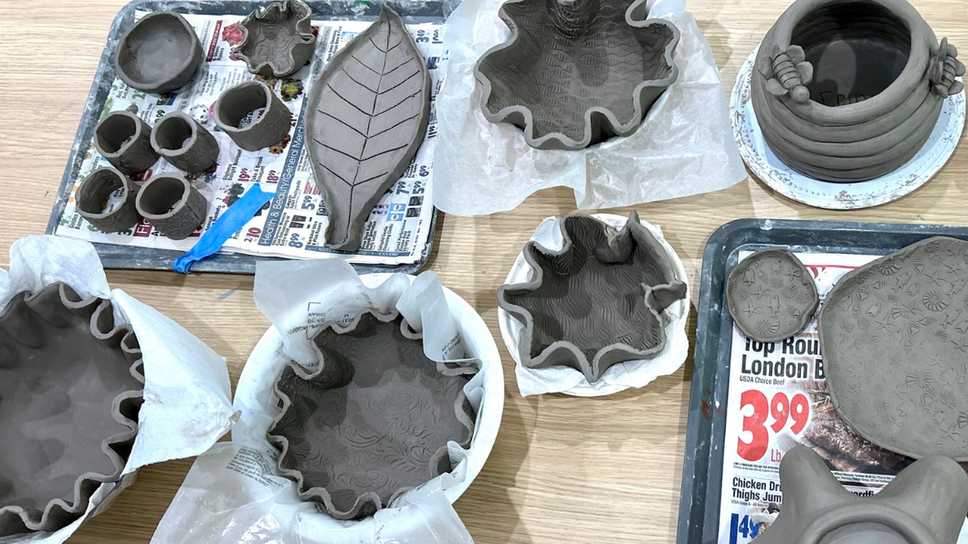 Ceramic Handbuilding Workshop-Adults/Thursdays, 6:00-7:30pm -Early Fall 2025